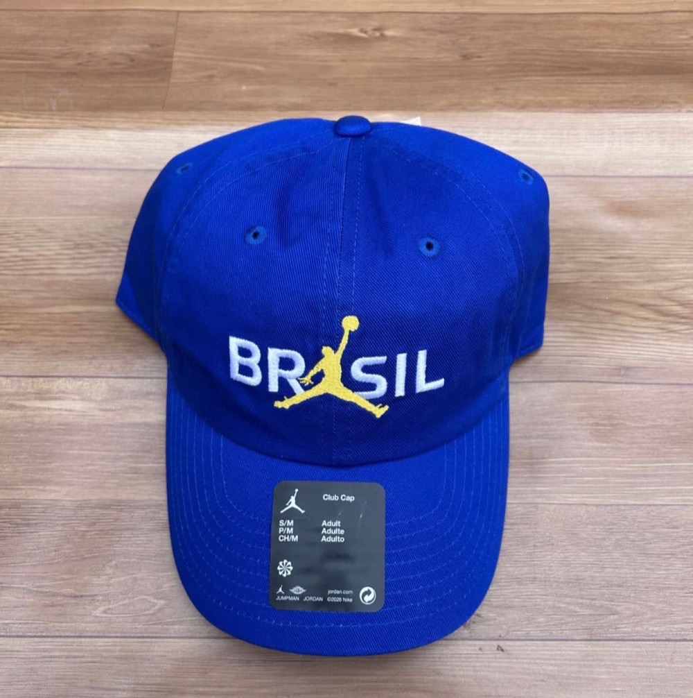 Boné Jordan Brasil Club Blue — P / M, Novo
