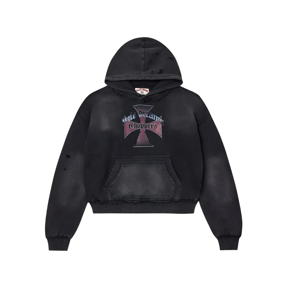 Moletom Vale Lives Forever Chopper Pullover Black — XG, Novo