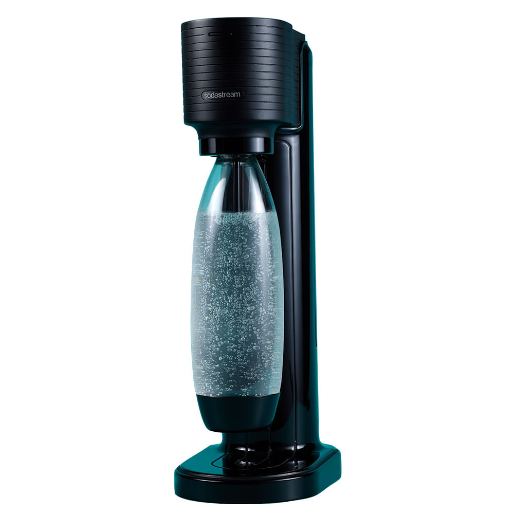 Máquina para Gaseificar Água com Gás GAIA Preta - Sodastream