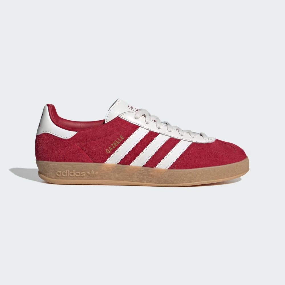 adidas Gazelle Indoor Team Victory Red Core White Gum — 34, Novo