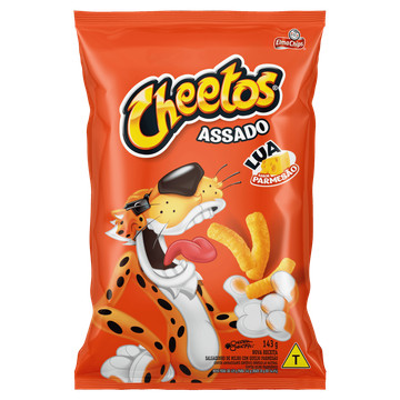 Cheetos Salgadinho Lua Parmesão Elma Chips 143g