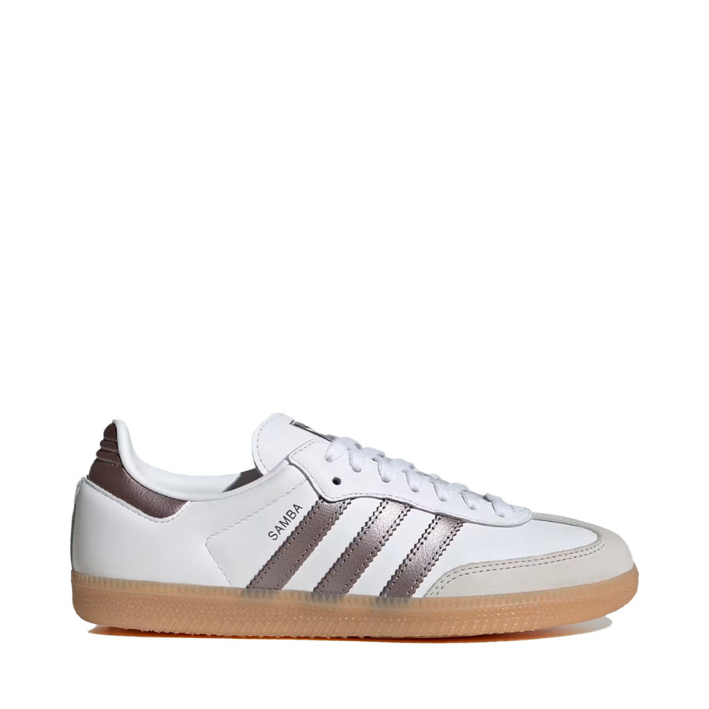 adidas Samba OG Cloud White Coffee Met. Gum — 34, Novo