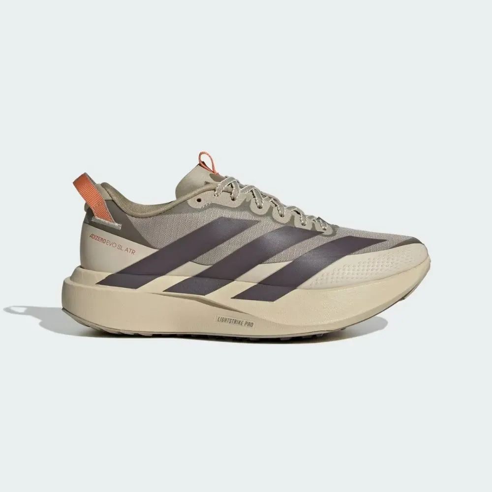 adidas Adizero EVO SL ATR Wonder Cargo Grey Strata Crystal Linen — 42, Novo