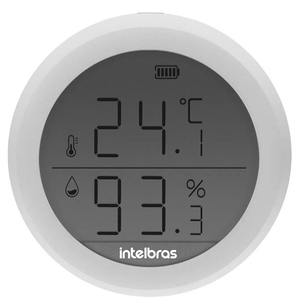 Sensor de Temperatura e Umidade Intelbras Branco IST1001 Sensor de Temperatura e Umidade Intelbras Branco IST1001
