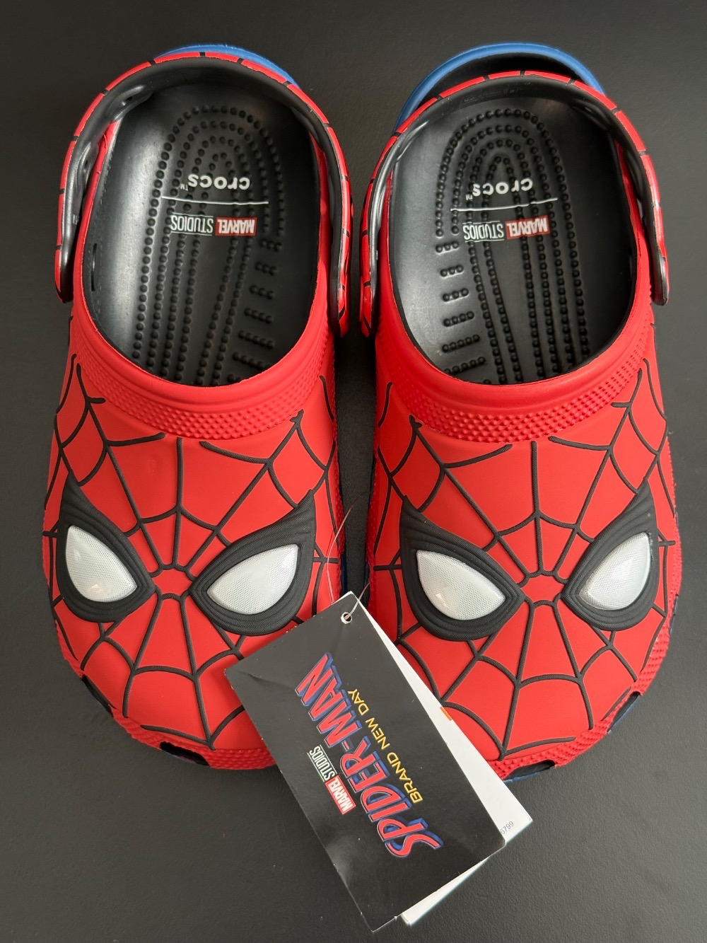 Spider-Man x Crocs Classic Clog Red Blue — 36 / 37, Novo