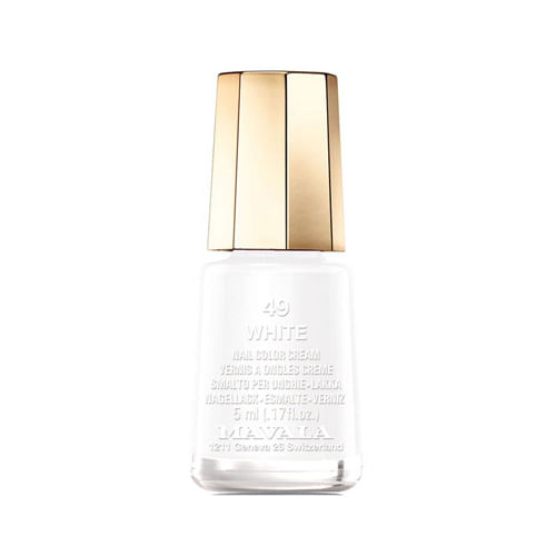 Esmalte Cremoso Mavala Mini Color 5ml Tons Variados — 49 - White