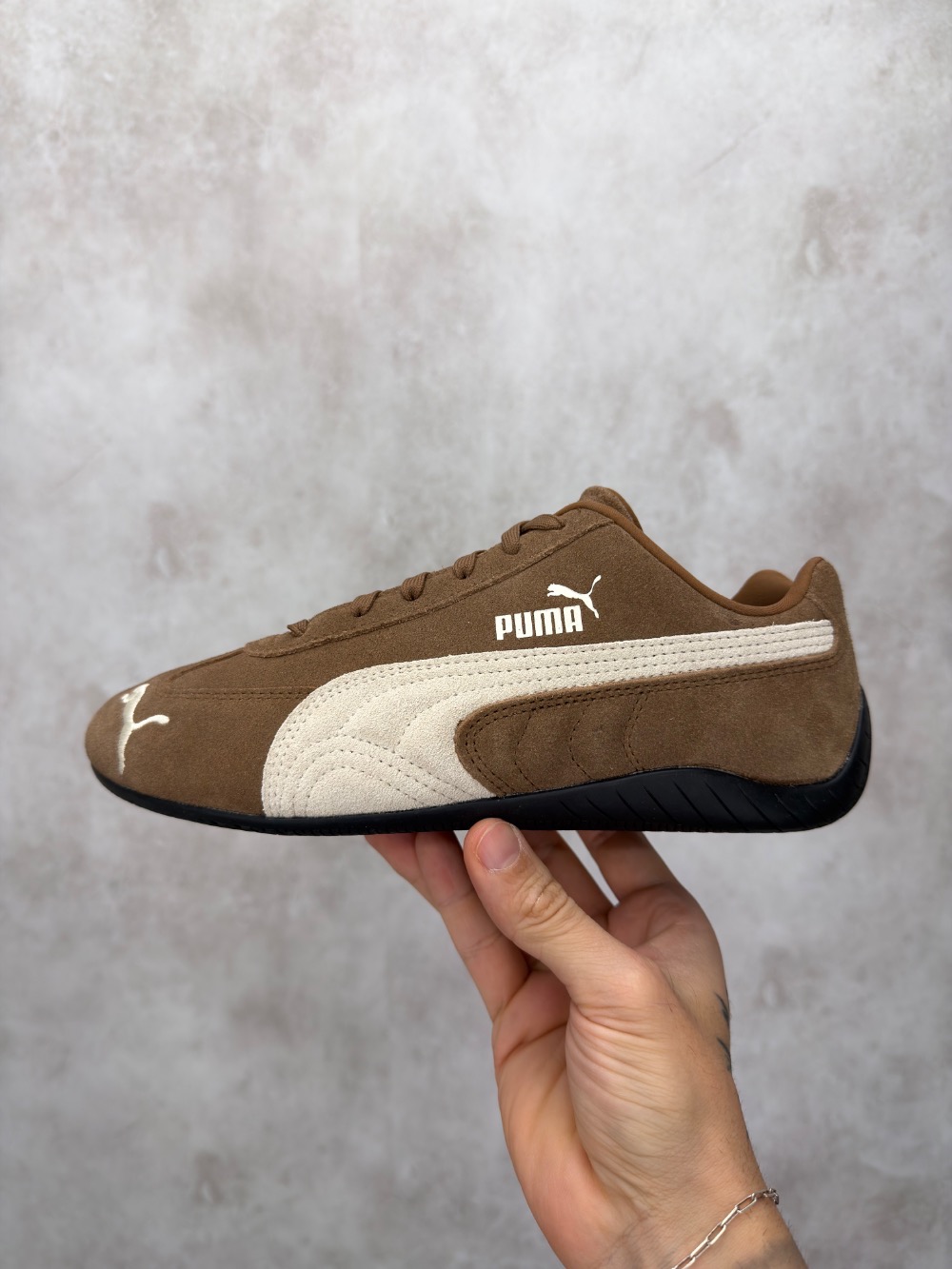 Puma Speedcat OG Haute Coffee Frosted Ivory — 34 / 38, Novo