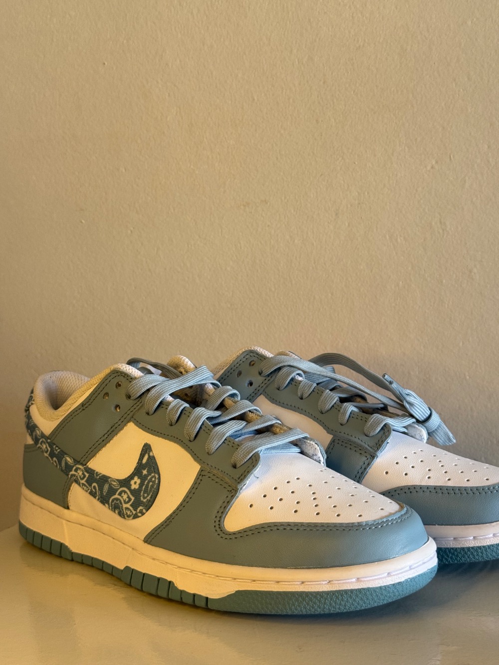 Nike Dunk Low Blue Paisley — 40, Novo