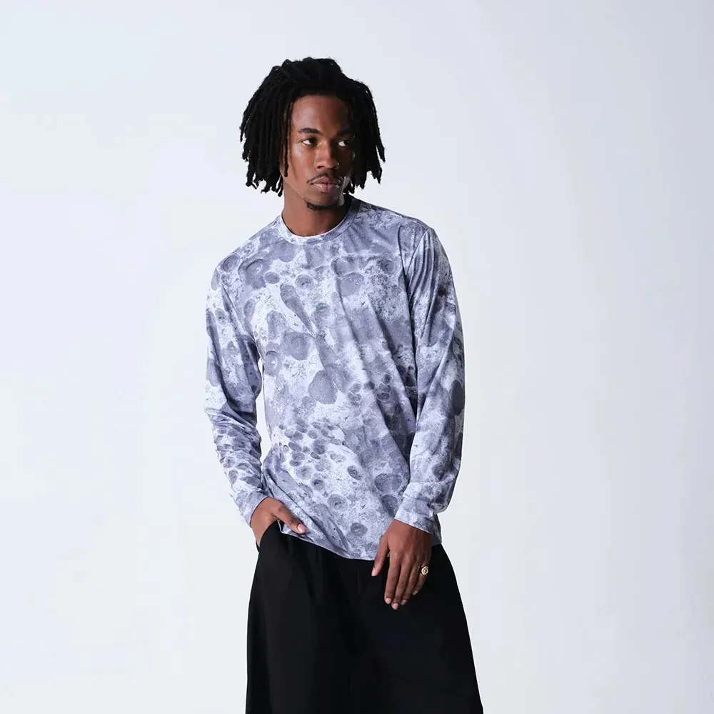 Camiseta The Saint Long Sleeve Concrete — G, Novo