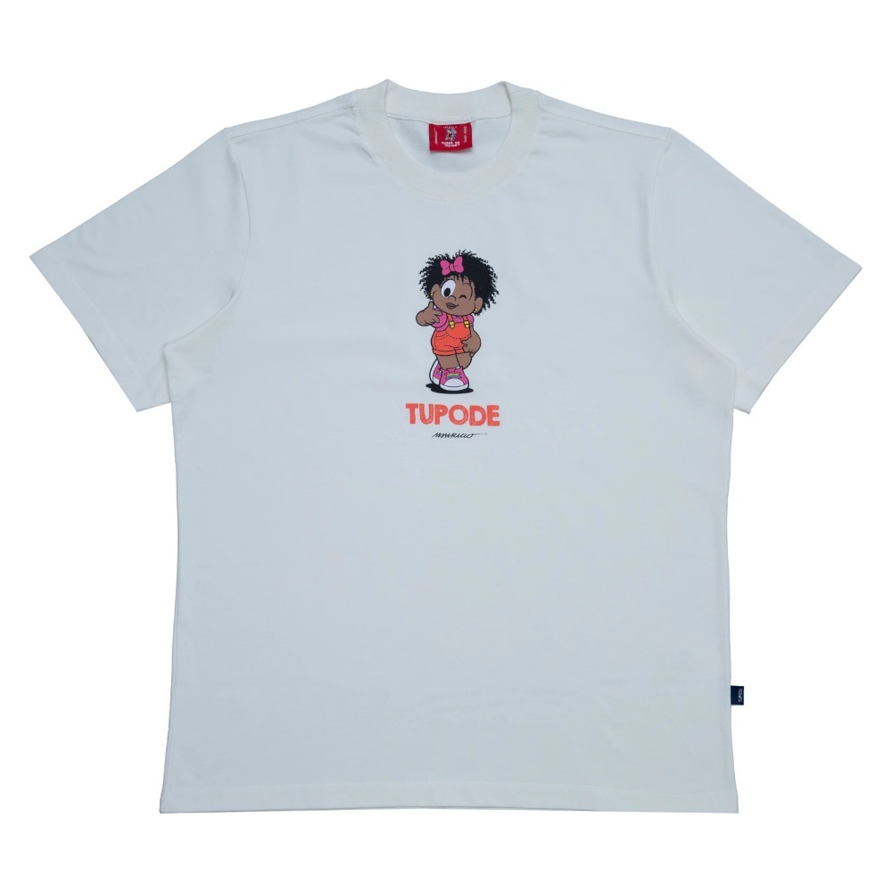 Turma da Mônica x TUPODE Camiseta Milena Creme — P / M / G / XG / XXG, Novo