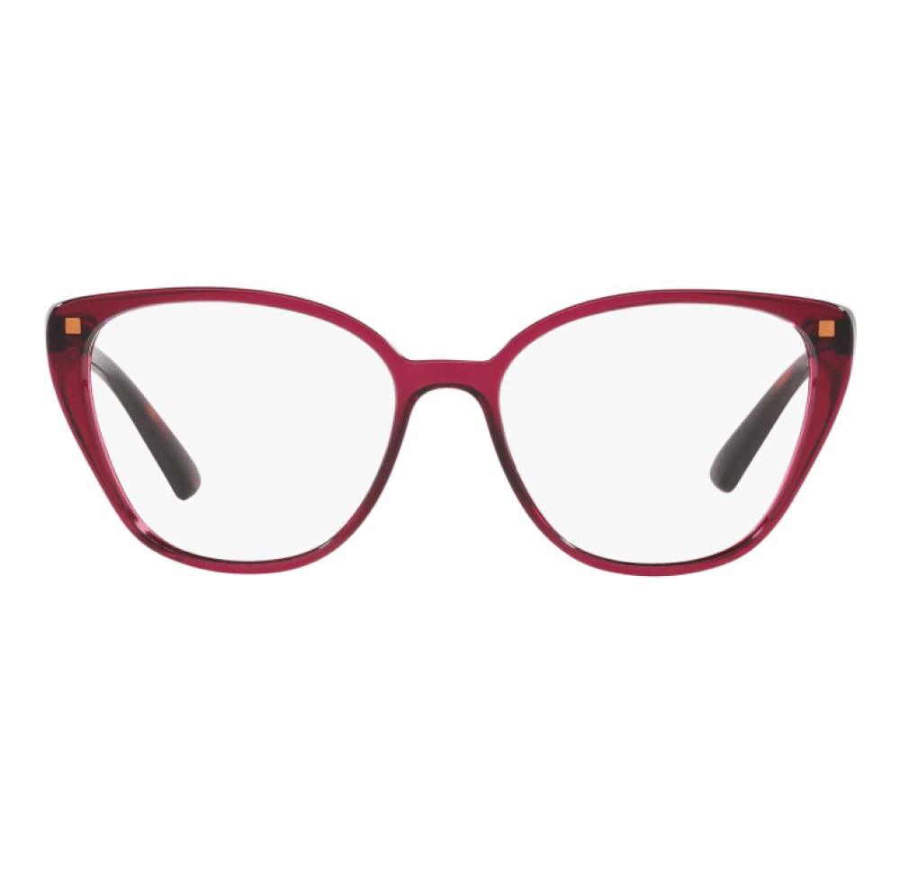 Armação de Óculos de Grau Jean Monnier 8324 Feminino Gatinho Acetato Vinho