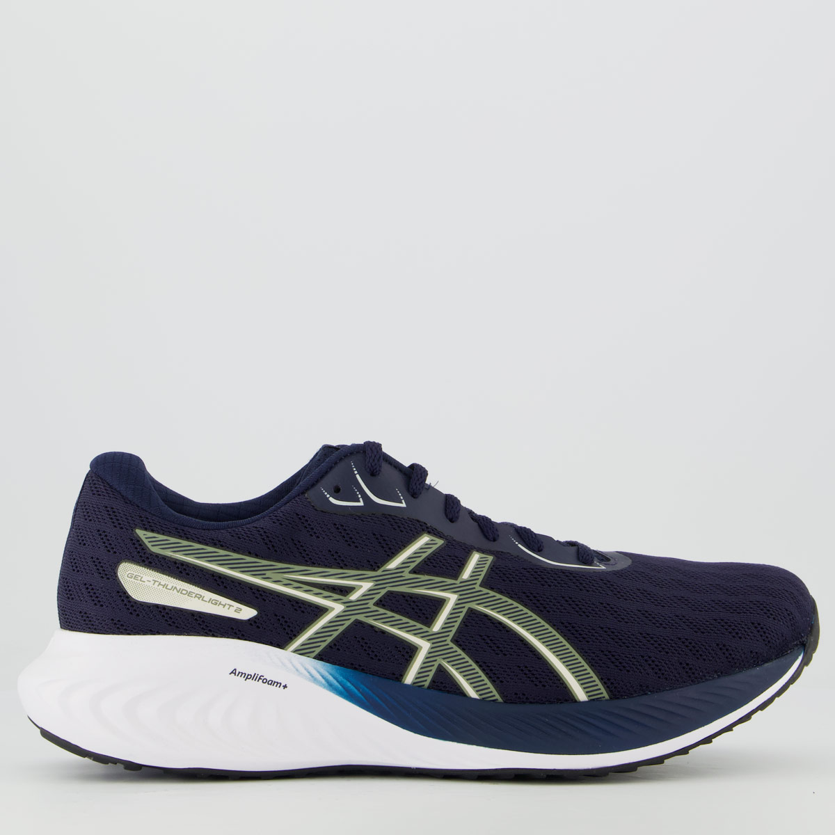 Tênis Asics Gel Thunderlight 2 Marinho e Verde