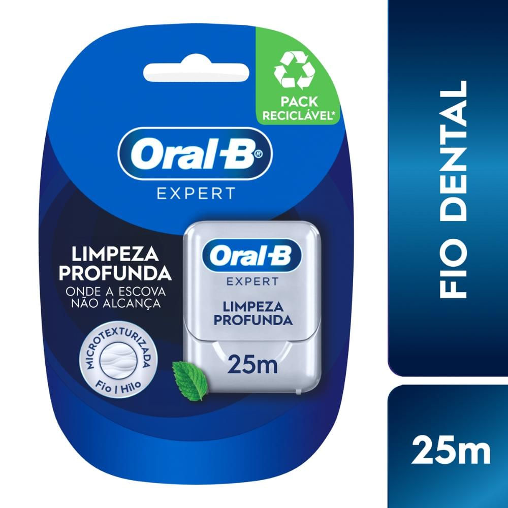Fio Dental Oral-B Limpeza Profunda 25m