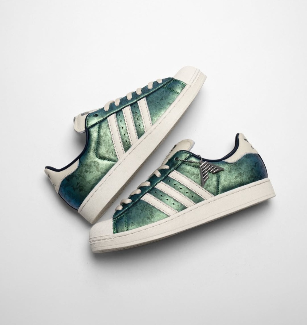 adidas Superstar II Core Black Acid Orange Silver Metallic — 37 / 38 / 39 / 39.5 / 40 / 40.5 / 41 / 42 / 42.5, Novo