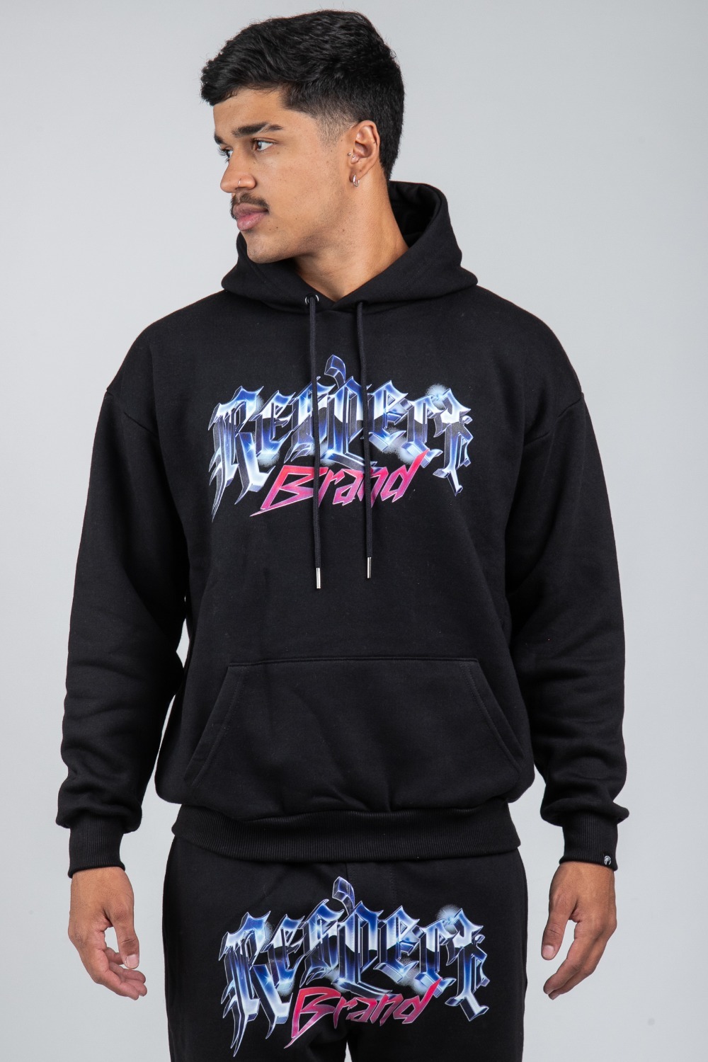 Moletom Respect Future Black — P / M / G / XG / XXG / 3XG, Novo