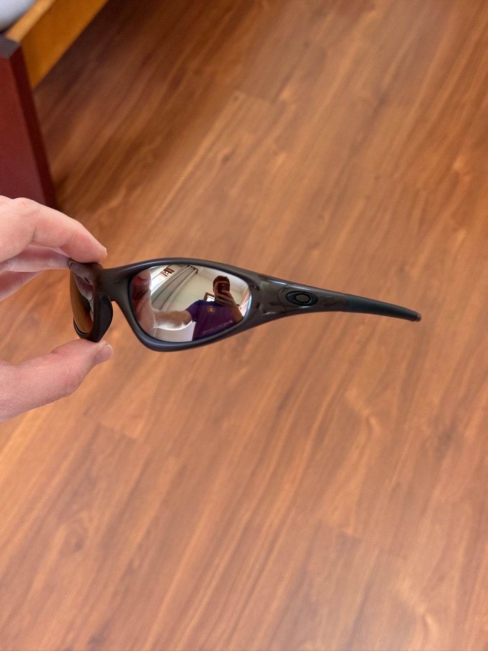 Cactus Jack x Oakley Óculos Straight Jacket 99 Brown — Único, Novo