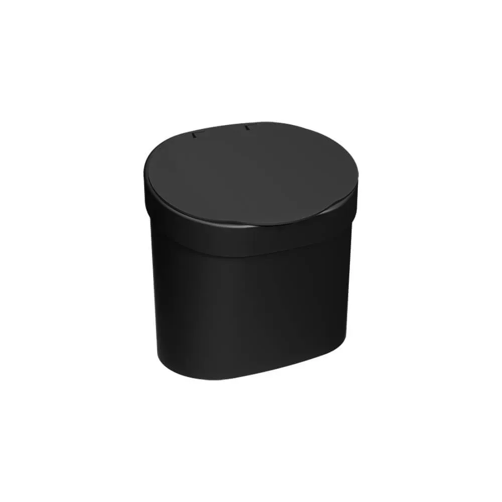 Lixeira com Tampa Coza Basic 4 Litros Preto