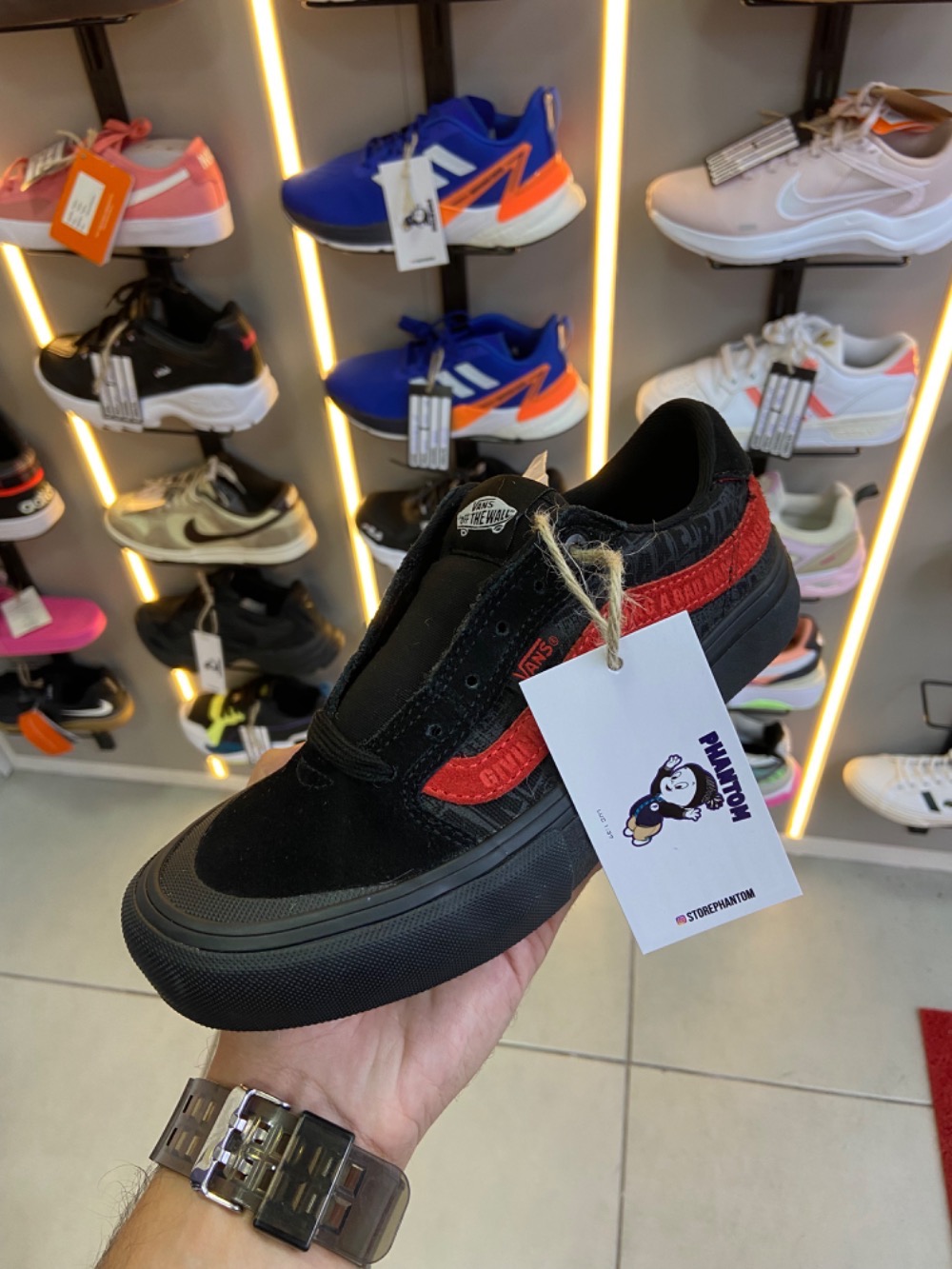 Baker x Vans 112 Pro Black Red — 35, Novo