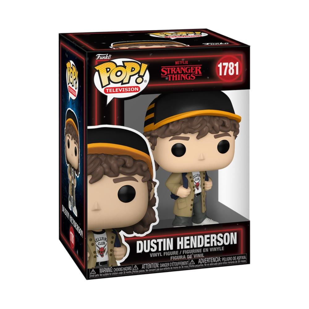 Foto 2 de Boneco FunkoPop Netflix Stranger Things T5 Dustin Henderson