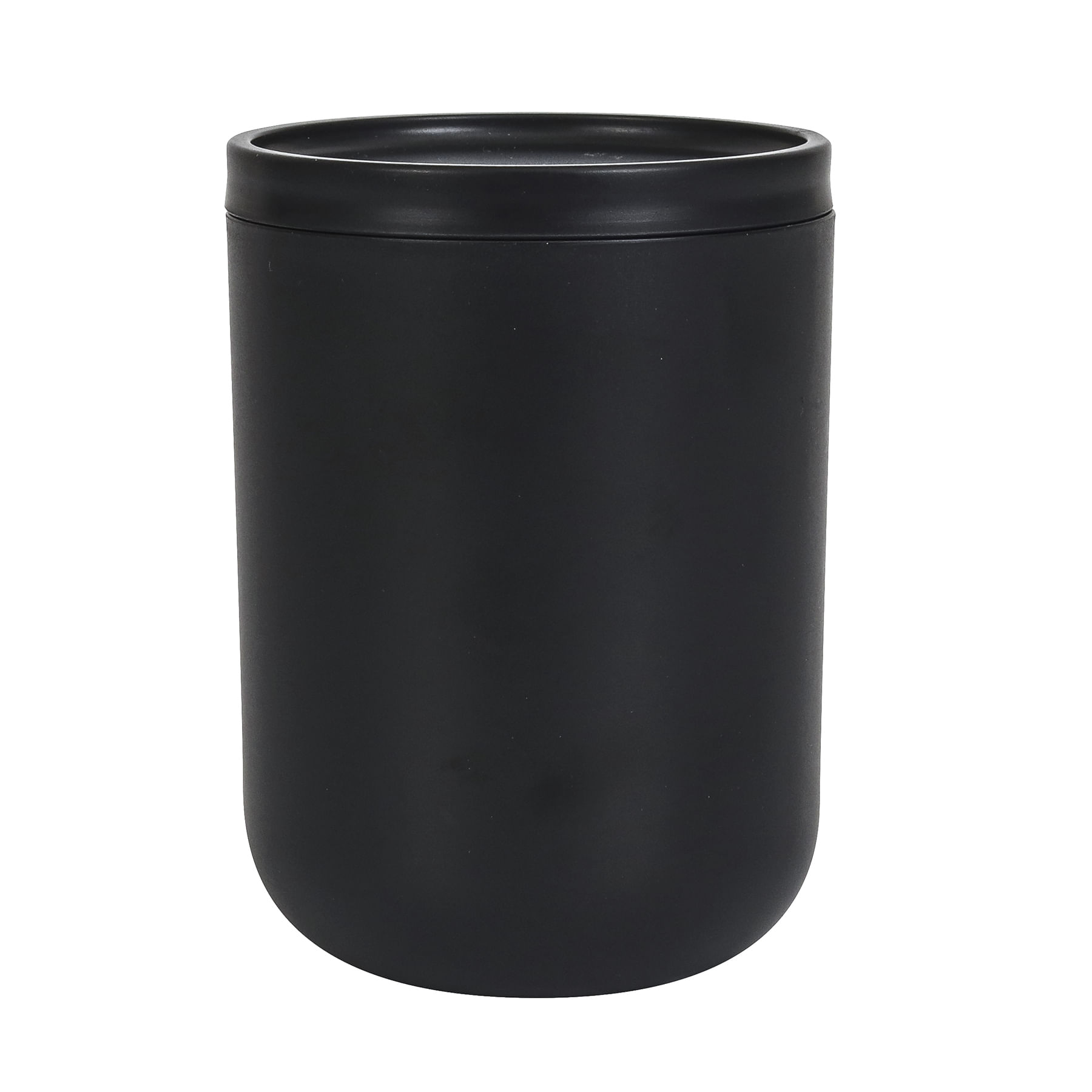 Porta Algodão Bold Preto Ou