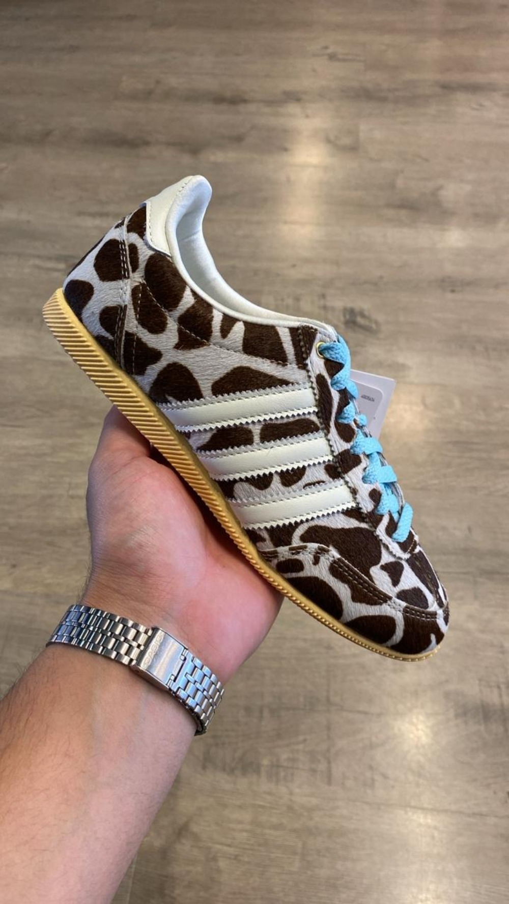 adidas Japan Giraffe Crystal Linen Ivory Gum Feminino — 34 / 35 / 36 / 37 / 38 / 39, Novo