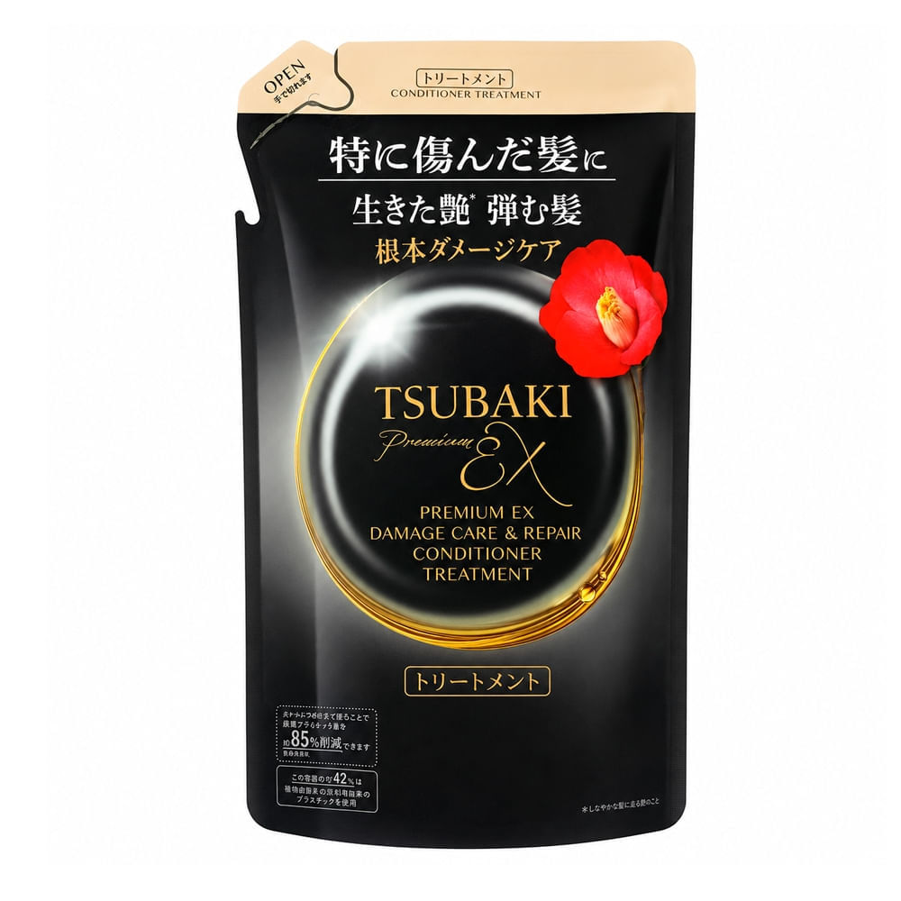Tsubaki Premium EX Damage Care & Repair - Refil Condicionador Tratamento 300ml — Tsubaki Premium EX Damage Care & Repair - Refil Condicionador Tratamento 300ml 300ml