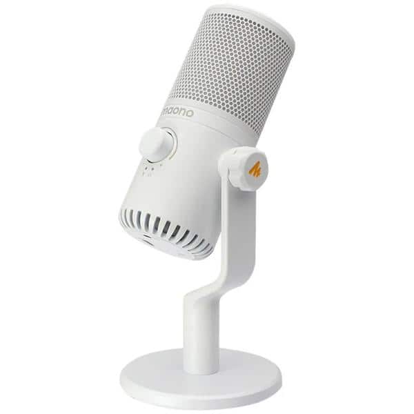 Microfone Gamer condensador programável, Branco, DM30 - W, Maono CX 1 UN