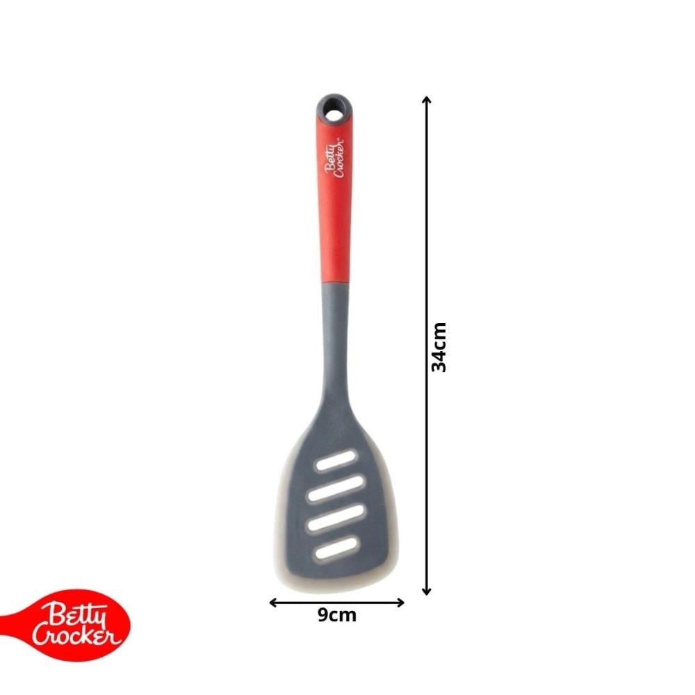 Foto 4 de Espátula Perfurada com Apoio Cozinha Multiuso Betty Crocker