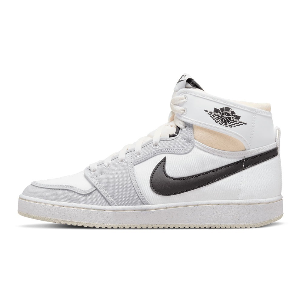 Air Jordan 1 KO Grey/White — 44, Novo