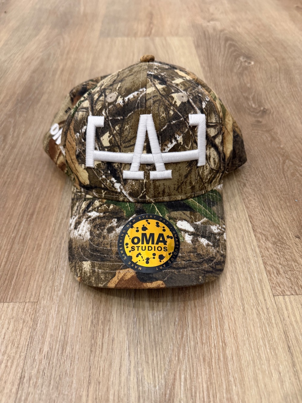 Boné oMA Studios LA Realtree Camo — Único, Novo
