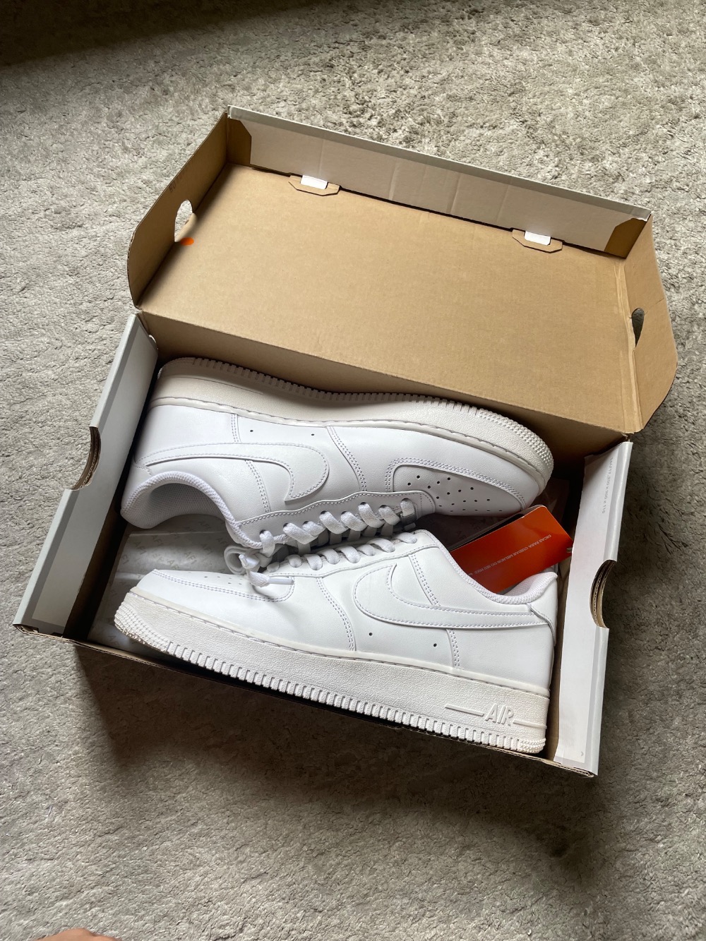 Nike Air Force 1 Low '07 White — 40.5, Novo