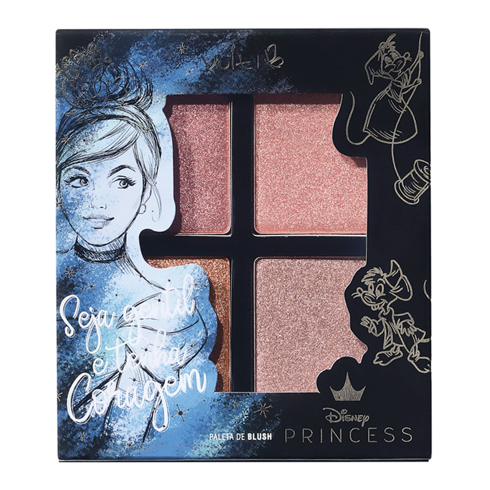 Paleta de Blush Vult – Disney Princesas e Vilãs — Cinderela