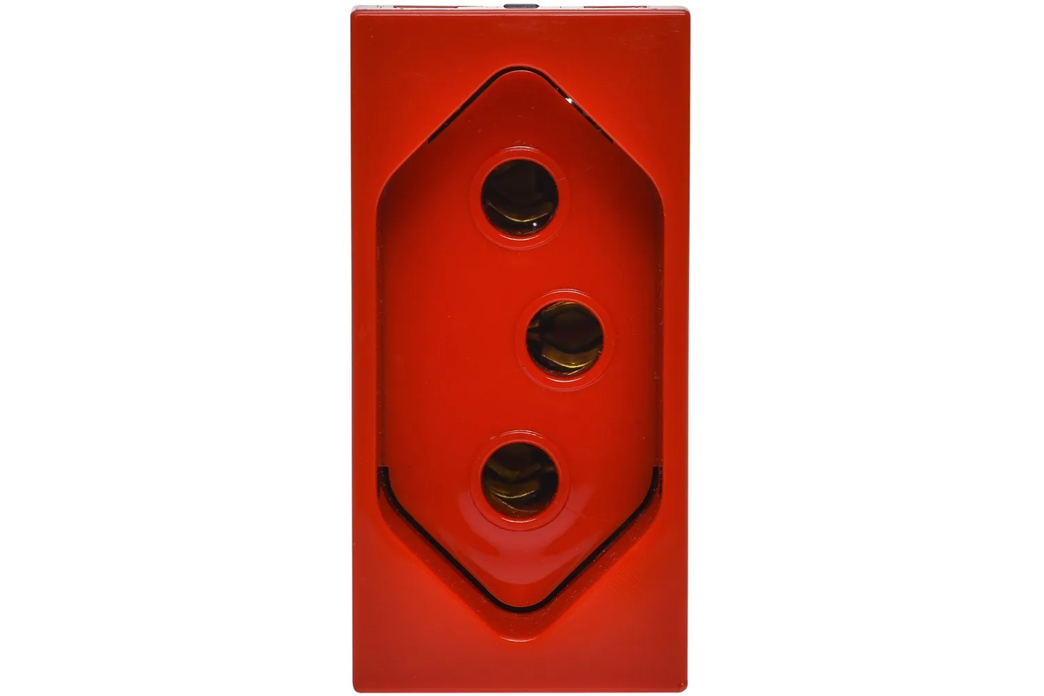 TOMADA 2P+T 20A QUADRADA VERMELHA ARTEOR PIAL