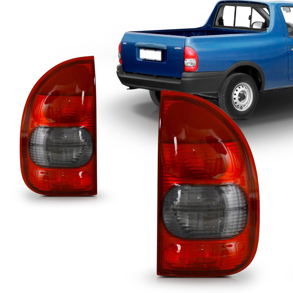 Lanterna Corsa Pick Up 4 Portas 2000 2001 2002 Fumê