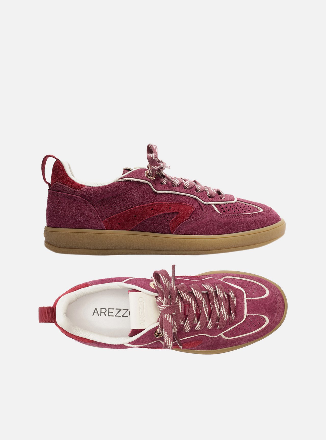 Foto 5 de Tênis Roxo Camurça Amarração Mix ARZ72