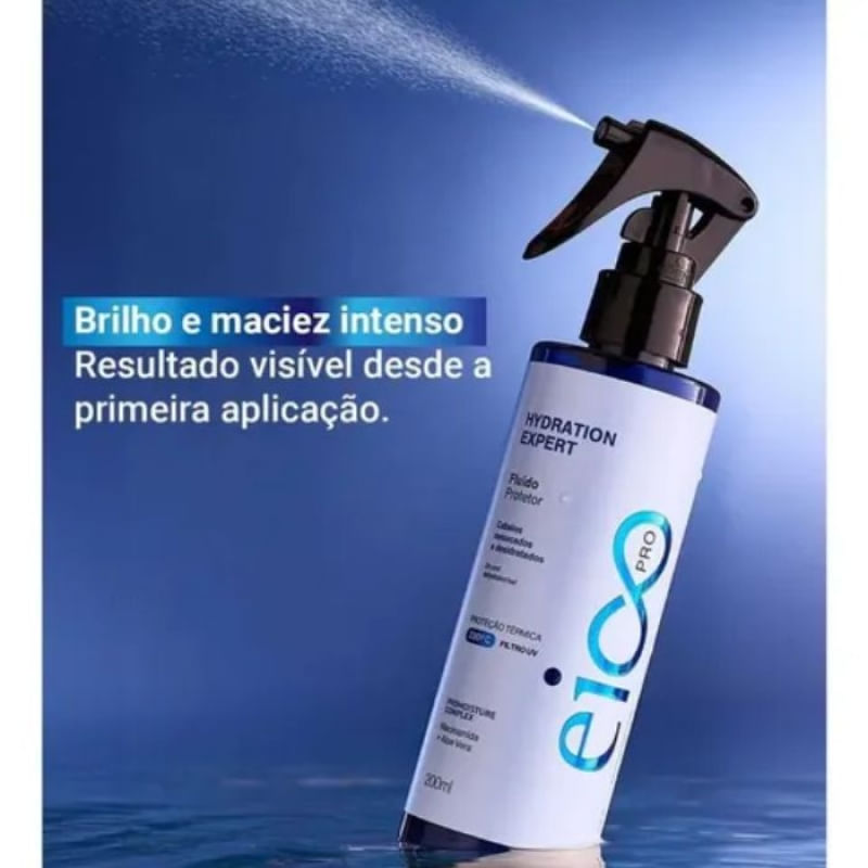 Foto 4 de Fluido Capilar Eico Pro Hydration Expert 200ml