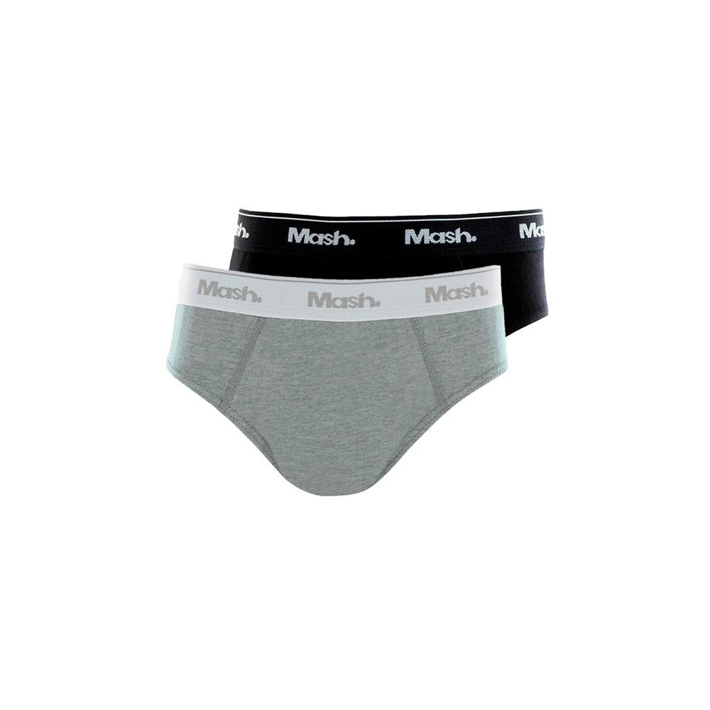 Kit com 2 Cuecas Infantil Slip Mash 193.01 Colorido