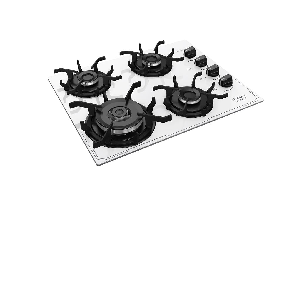 Cooktop Itatiaia 4 Bocas Tripla Chama Itamaster Branco – Bivolt