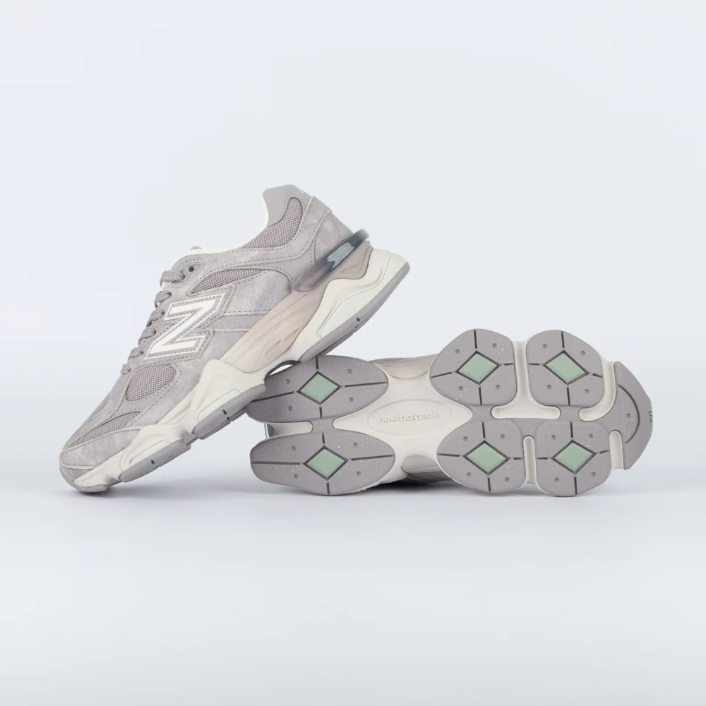 New Balance 9060 Grey Ligth Beige — 37, Novo