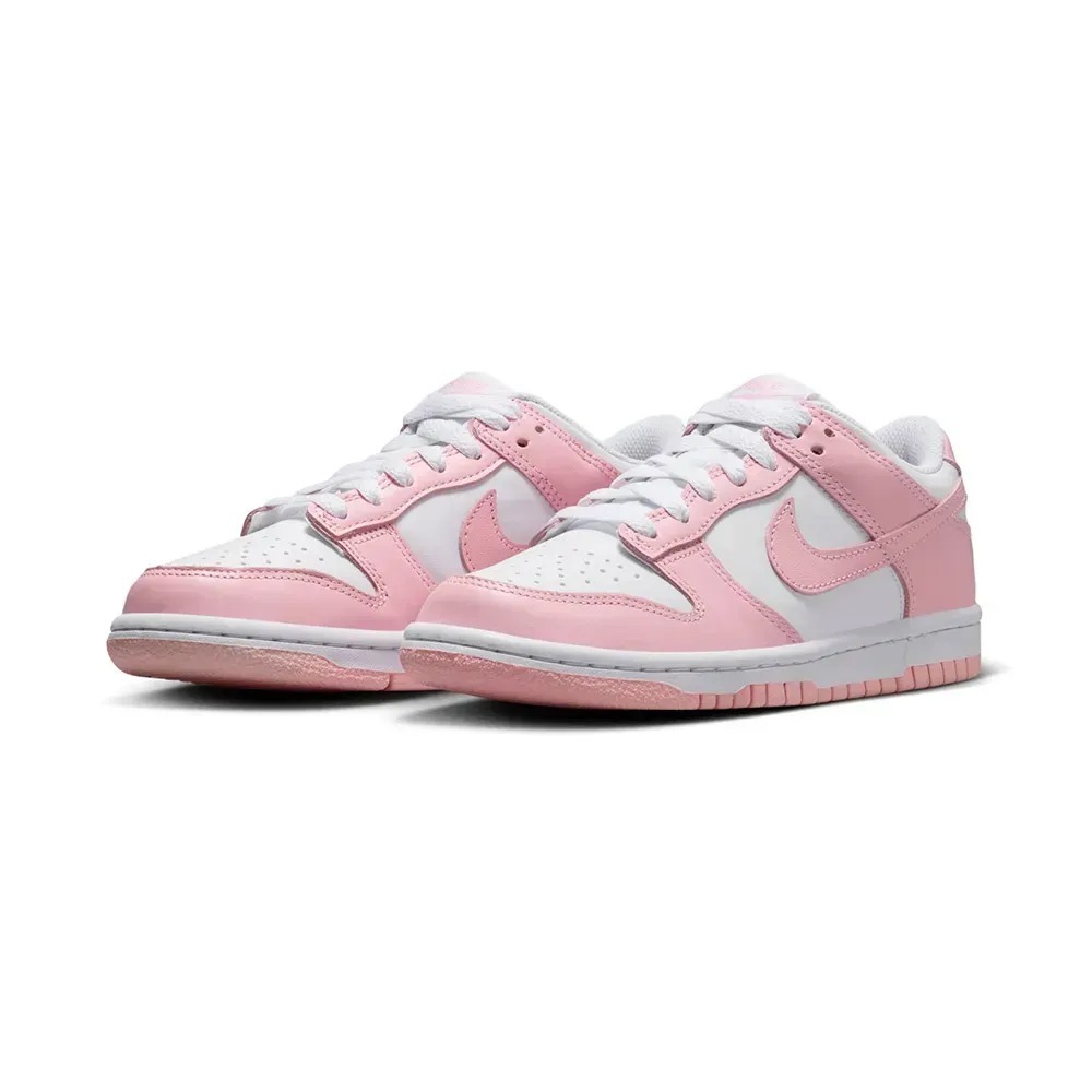 Nike Dunk Low Se GS White Medium Soft Pink — 38, Novo