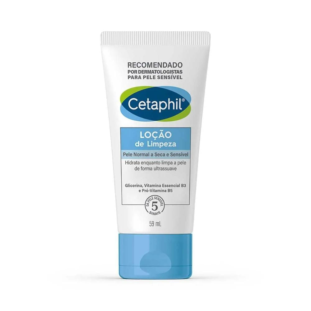 Loção de Limpeza Cetaphil Pele Seca e Sensível com 59ml