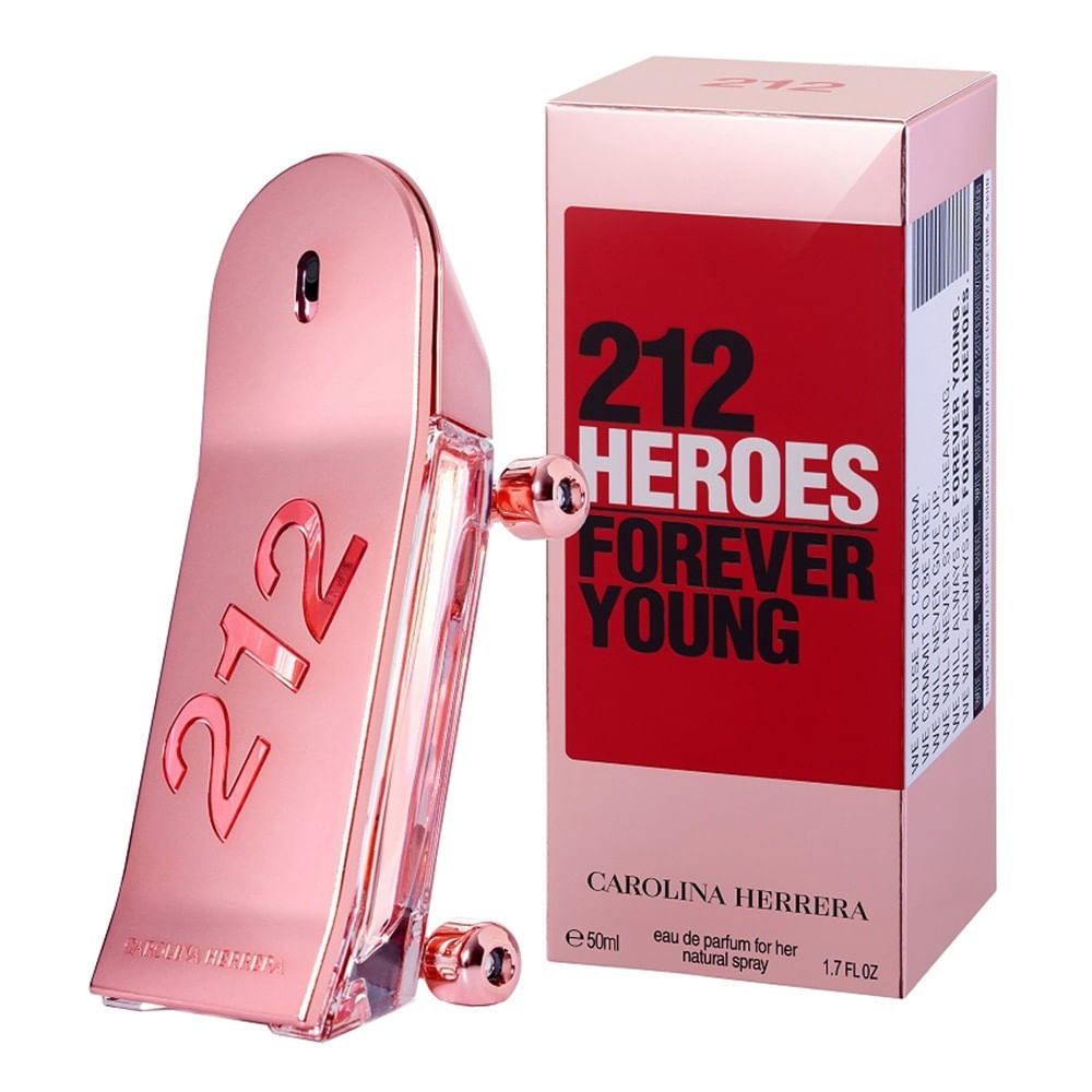 212 Heroes For Her Carolina Herrera Eau De Parfum 50Ml