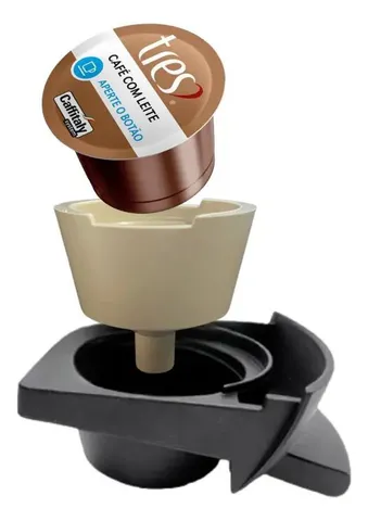 Adaptador Cápsulas Três Corações Dolce Gusto e GENIO S