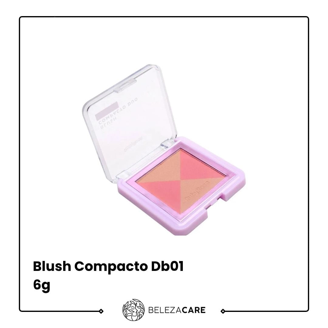 Foto 2 de Ruby Rose - Blush Compacto Duo Db01 6g