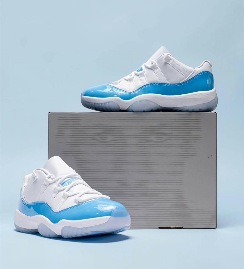 Air Jordan 11 Low University Blue — 42.5 / 43 / 43.5 / 44, Novo