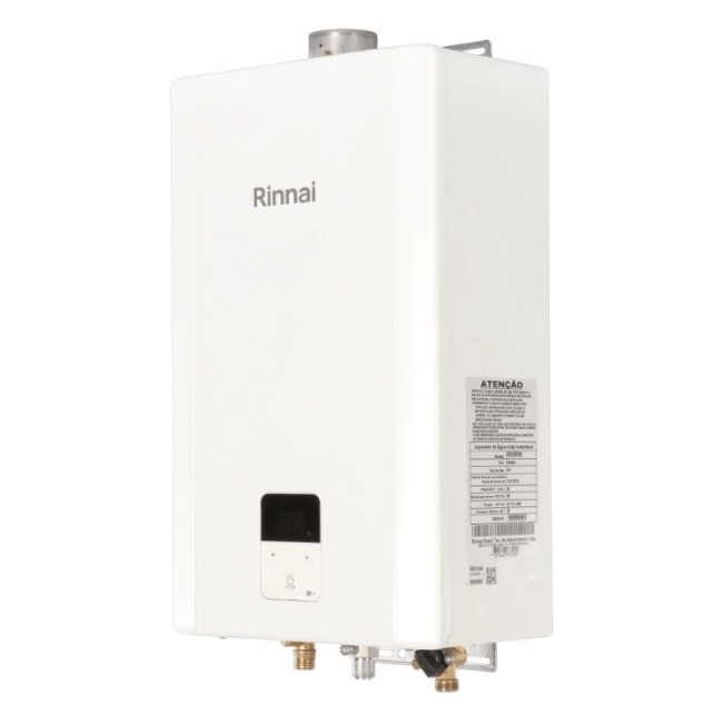 Aquecedor Digital E10 Brco 10L Glp Rinnai