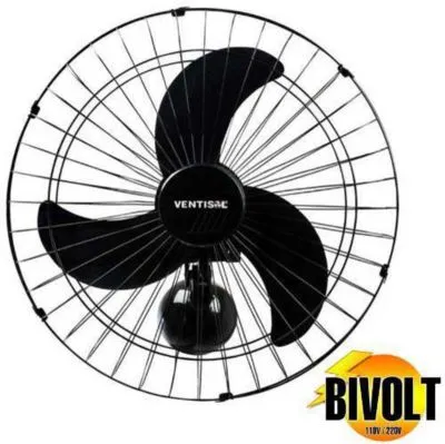 VENTILADOR OSC PAREDE 60CM PR GR PR VENTISOL