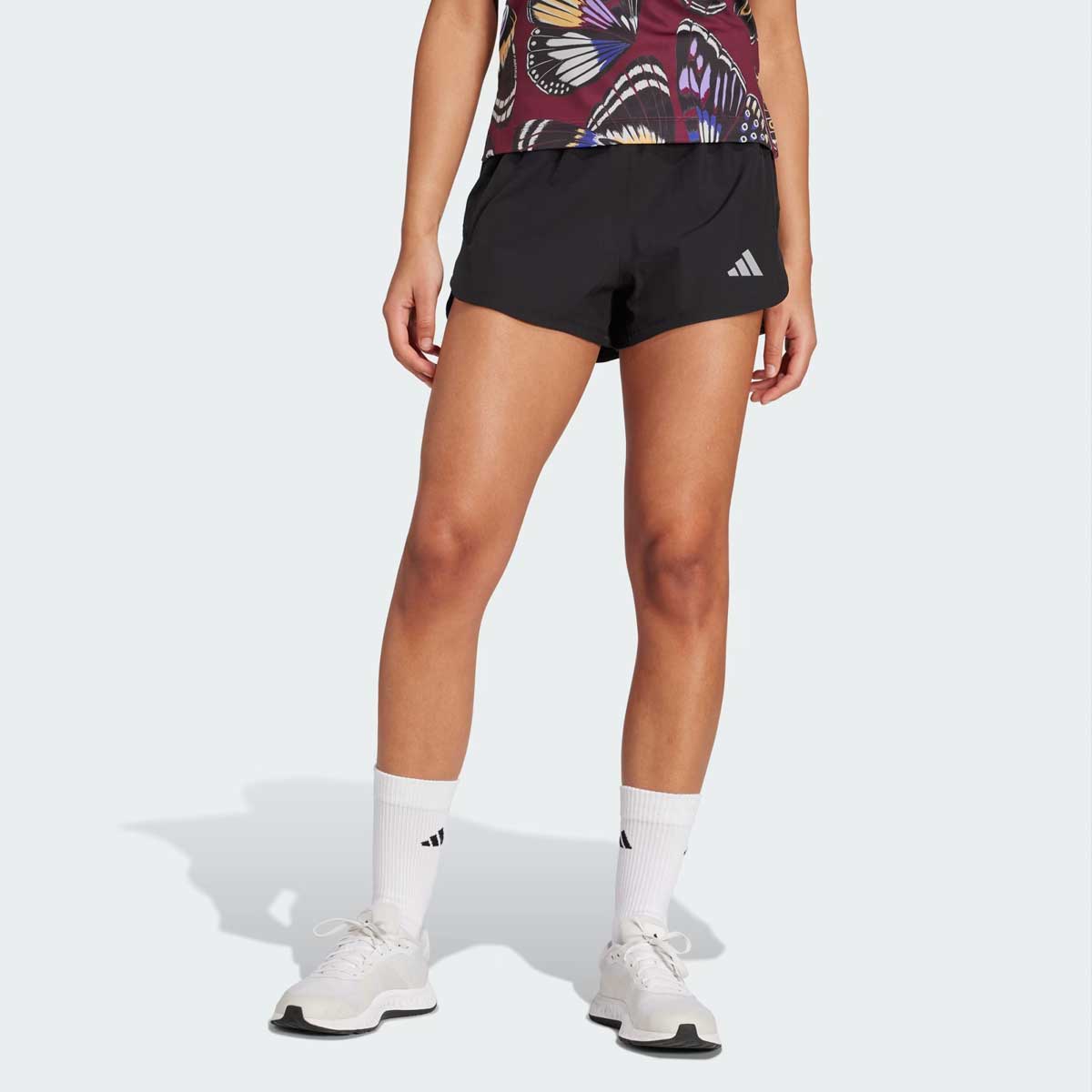Shorts Adidas Racer Pacer Intensity Feminino Preto