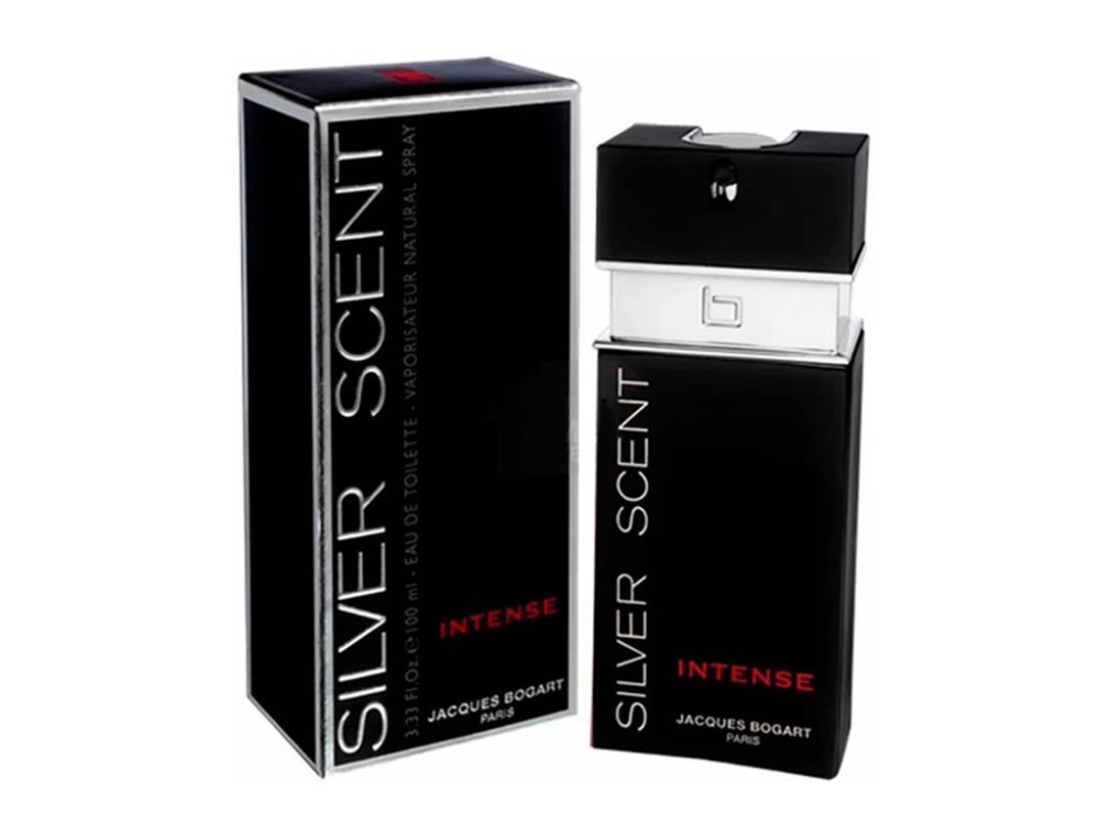 Perfume Jacques Bogart Silver Scent Intense 100 ml — único, Novo