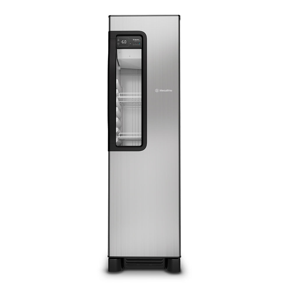 Cervejeira Beer Maxx Porta de Visor 336 Litros Metalfrio VN28TP Inox 127V